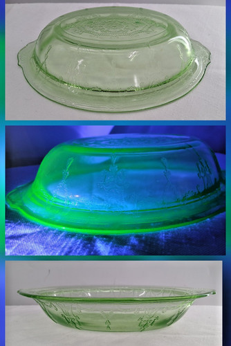 Vintage green glows - green,